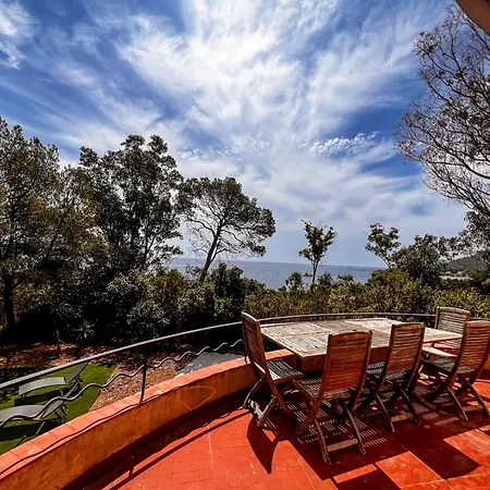 빌라 Maison Provencale Authentique En Front De Mer A Agay *