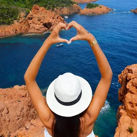 Charmante Provencale Pieds Dans L'eau Avec Piscine Et Privee Βίλα Saint-Raphaël